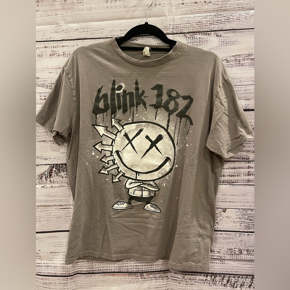 Blink 182 tee. Pre worn.